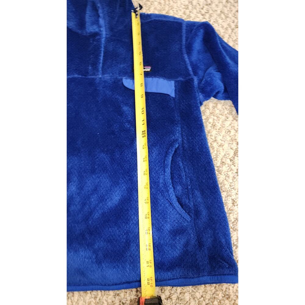 Patagonia Women's Small Blue Re-Tool Snap-T Pullover Fleece Polartec Thermal - Picture 6 of 7